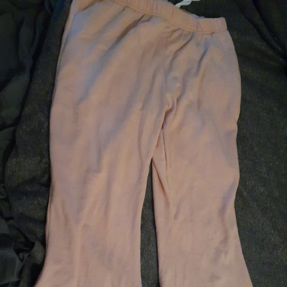 Pink flair sweats (plus)